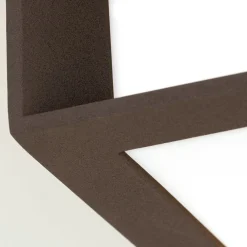 ORION Udendørslampe Henry, corten, trykstøbt aluminium, E27, IP44