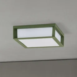 ORION Udendørslampe Henry, grøn, trykstøbt aluminium, E27, IP44