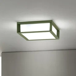 ORION Udendørslampe Henry, grøn, trykstøbt aluminium, E27, IP44