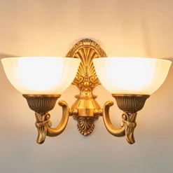 ORION Udsøgt NOAM væglampe med bronze