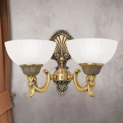 ORION Udsøgt NOAM væglampe med bronze