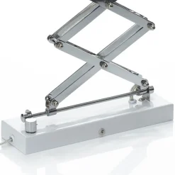 Udtrækkelig væglampe Kordian af metal, hvid^Steinhauer Hot