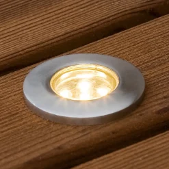 Konstsmide Udvidelsessæt m. 3 stk. Mini nedgravningsspot flad