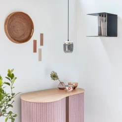 Acorn hængelampe 1 lyskilde røggrå stål^UMAGE