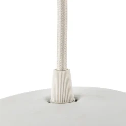 UMAGE Acorn hængelampe, hvid/stål, 2 lyskilder