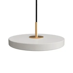 UMAGE Pendellamper>Asteria MicroV2 hængelampe, dæmpes, lysegrå