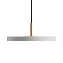 UMAGE Pendellamper>Asteria MicroV2 hængelampe, dæmpes, lysegrå