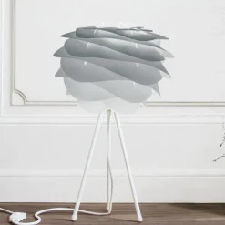 UMAGE Bordlamper>Carmina Mini bordlampe grå/Tripod hvid