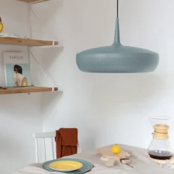 Clava Dine hængelampe, blå-grå^UMAGE Sale