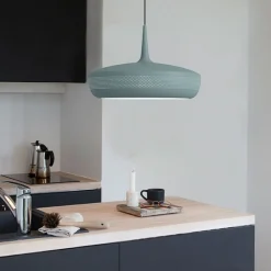 Clava Dine hængelampe, blå-grå^UMAGE Sale