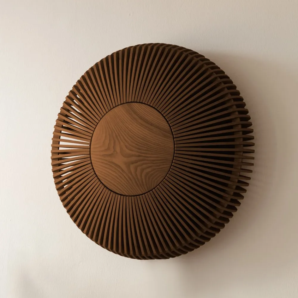 UMAGE Væglamper|Væglamper>Clava up væglampe, Ø 49 cm, mørkt træ