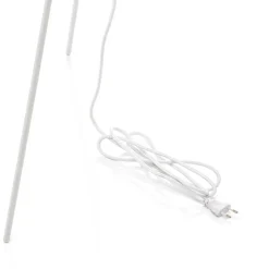 Eos Medium gulvlampe rosa, hvid trefod^UMAGE Outlet