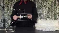 UMAGE Eos medium gulvlampe i hvid