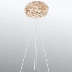 UMAGE Gulvlamper>Eos medium gulvlampe, tre ben, lysebrun