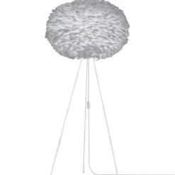Eos X-large gulvlampe, tre ben, lysegrå^UMAGE Online