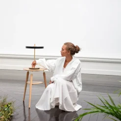 LED-bordlampe Asteria Table, USB, sort/messing^UMAGE Hot