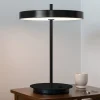 LED-bordlampe Asteria Table, USB, sort/sort^UMAGE Discount