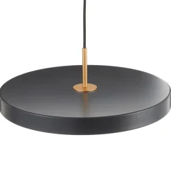 UMAGE LED-hængelampe Asteria Medium antracit/messing Ø 43 cm