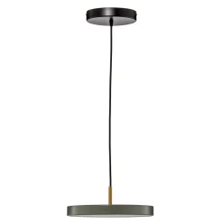 LED-hængelampe Asteria Mini, lysegrøn/messing, Ø 31 cm^UMAGE Outlet