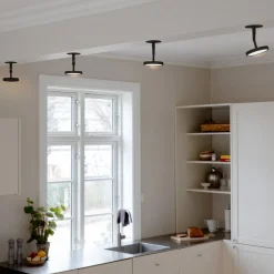 LED-spotlight Asteria Spot, Ø 12 cm, sort^UMAGE