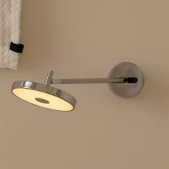 LED-væglampe Asteria LONG HW, poleret stål, 45 cm^UMAGE Discount