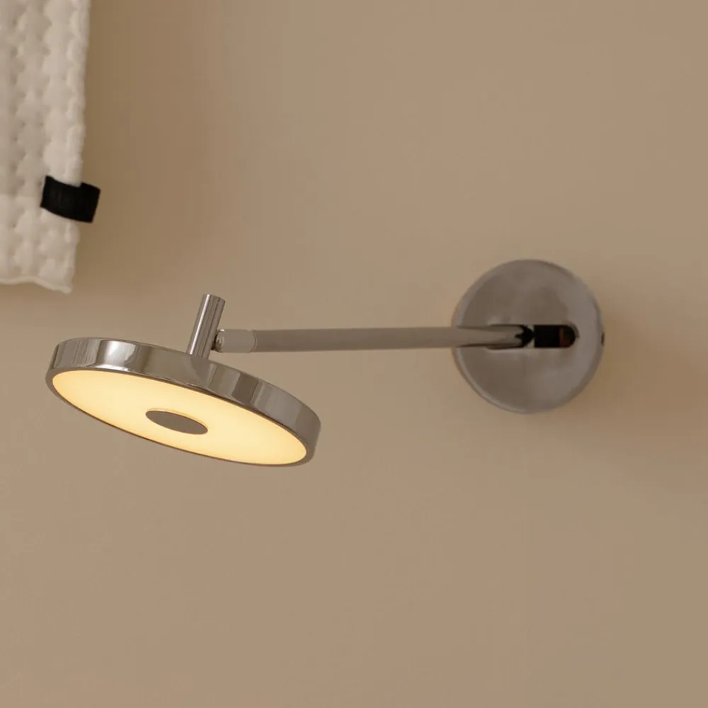 LED-væglampe Asteria LONG HW, poleret stål, 45 cm^UMAGE Discount