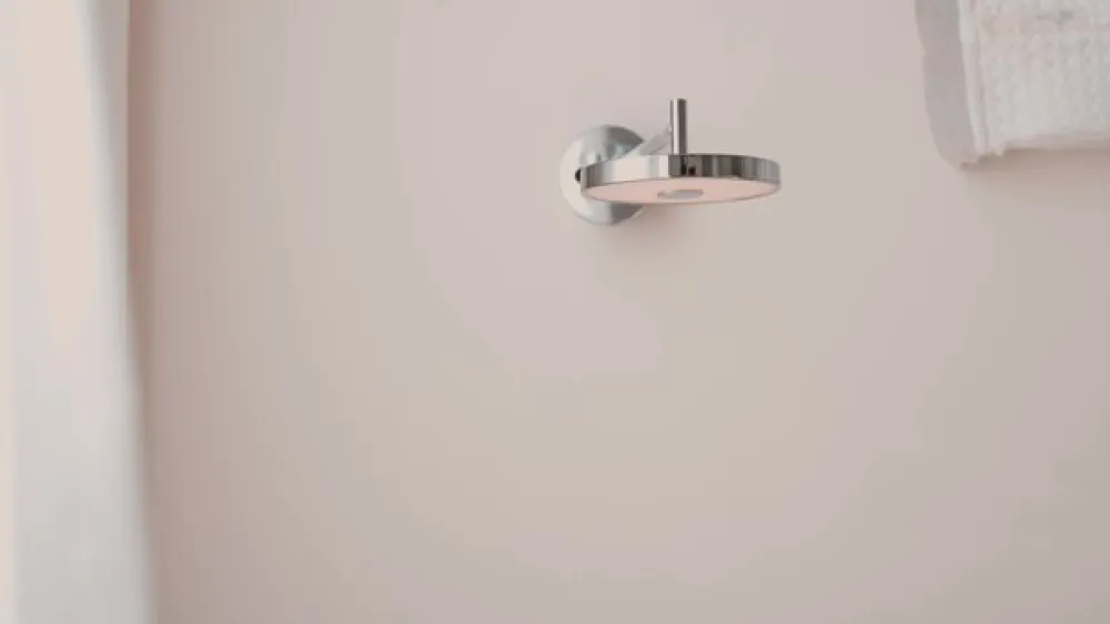 LED-væglampe Asteria LONG HW, poleret stål, 45 cm^UMAGE Discount