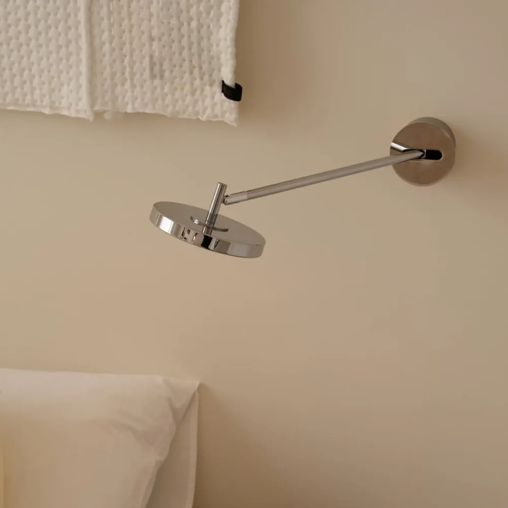 LED-væglampe Asteria LONG HW, poleret stål, 45 cm^UMAGE Discount