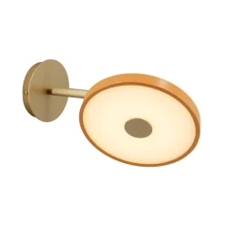 UMAGE LED-væglampe Asteria Short, orange, 25 cm, stik