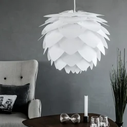 UMAGE Pendellamper>Silvia medium hængelampe i hvid