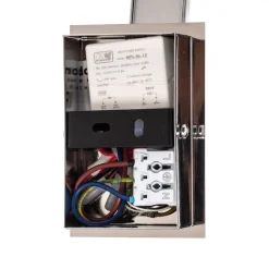 Domiluce Umbra LED-væglampe med indirekte lys, krom