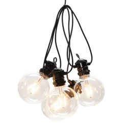 24V system ølhavekæde Globe base, 10-bande.^Konstsmide Christmas New