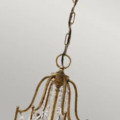 Valentina lysekrone, 6 lyskilder, bronze/krystal^FEISS Outlet