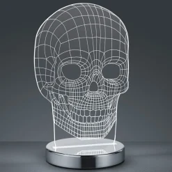 Reality Leuchten Variabel lysfarve - LED-bordlampe Skull