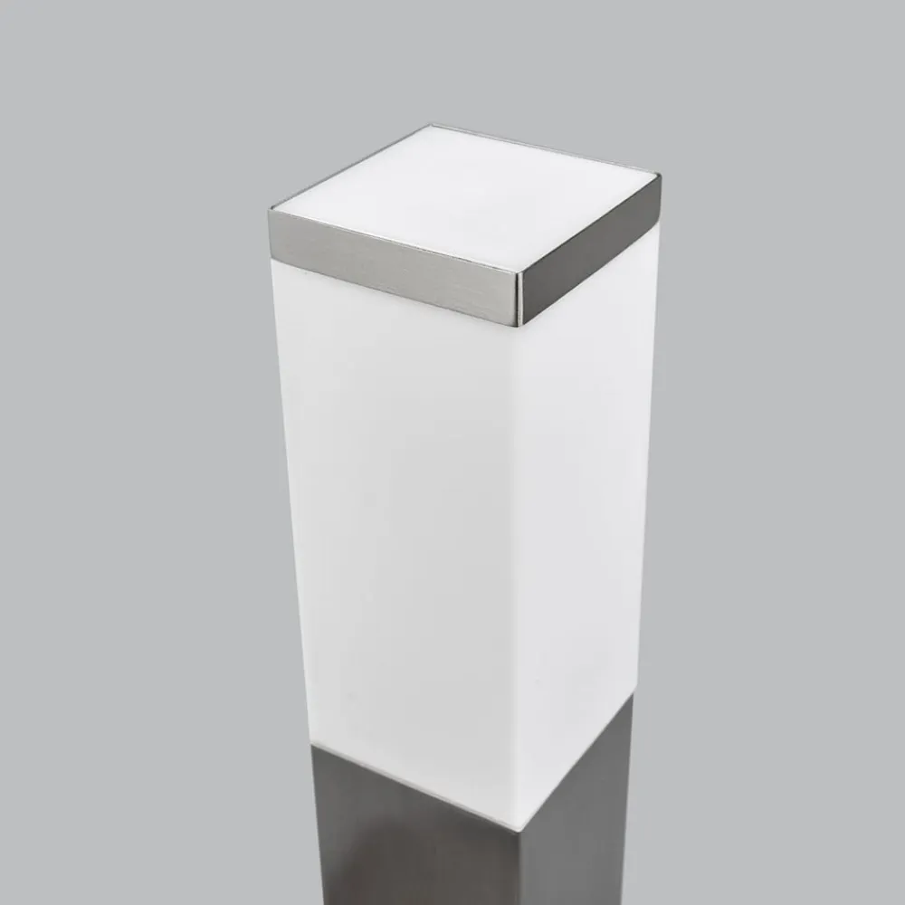 G & L Handels GmbH Vejlampe 400166, stål med 2 stikkontakter