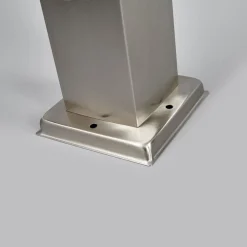 G & L Handels GmbH Vejlampe 400166, stål med 2 stikkontakter