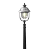 Vejlampe Parma, sort, metal, 118 cm høj, E27, IP43^Konstsmide Online