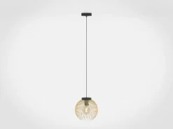 Venezuela pendel, sort/guld, 1-lys^EGLO Outlet
