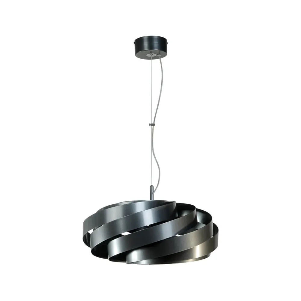 Euluna Vento hængelampe, antracit, Ø 50 cm