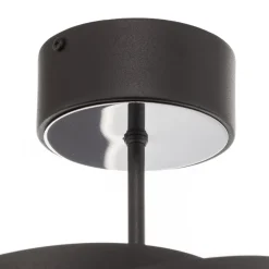 Domiluce Vento loftlampe, sort, Ø 40 cm, metal, E27