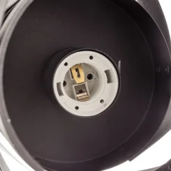 Domiluce Vento loftlampe, sort, Ø 40 cm, metal, E27