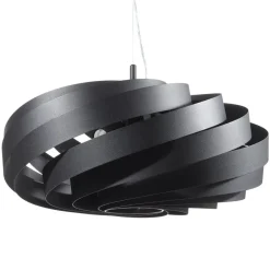 Vento-pendel, sort, Ø 60 cm, metal, E27^Domiluce Outlet