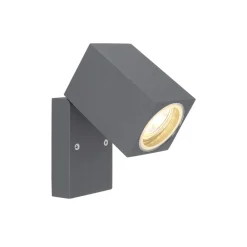 Globo Veronika udendørs vægspot, justerbart, antracit