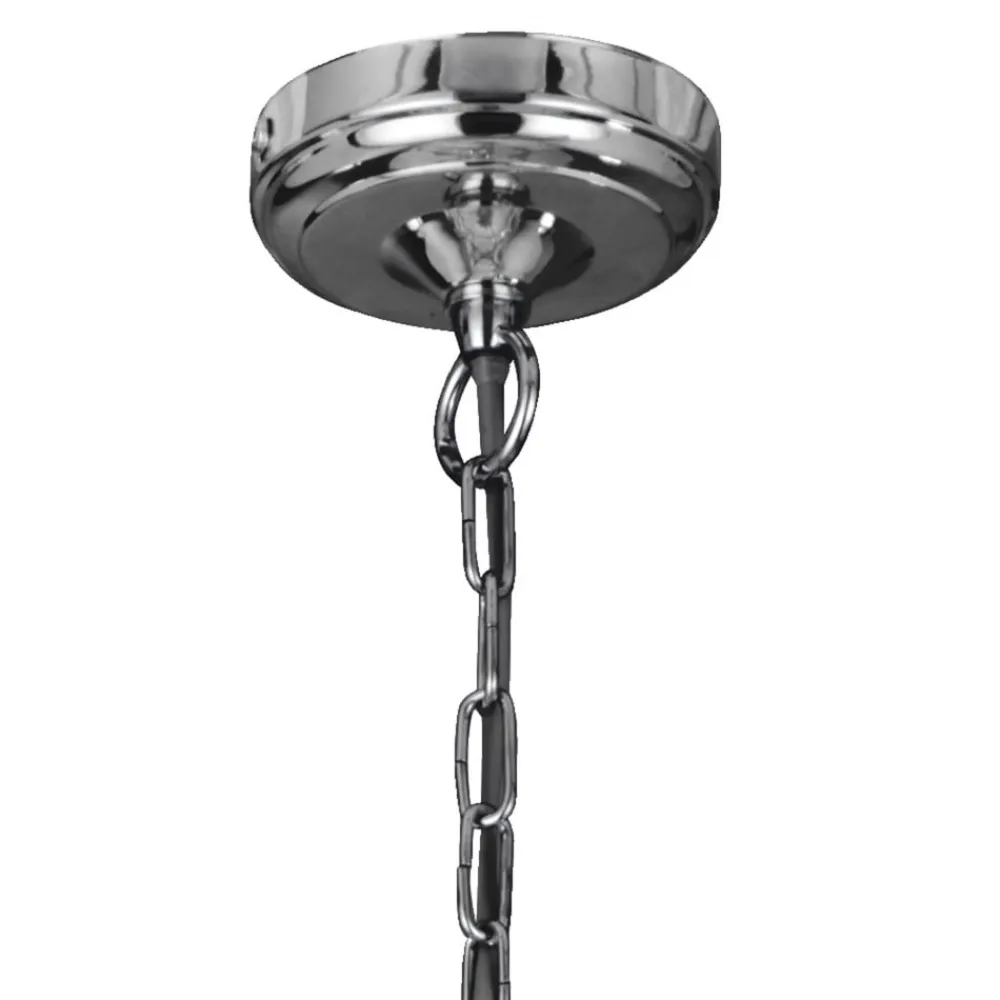 Versailles krystal-lysekrone, krom, 55 cm^Searchlight Sale