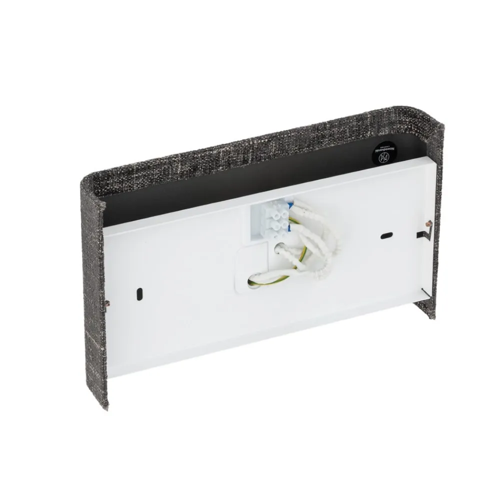 Nowodvorski Lighting Væglamper|Væglamper>Væglampe Amarela B, sort melange, tekstil, G9