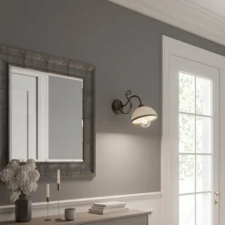 Luminex Væglampe Antica i landlig stil, 1 lyskilde