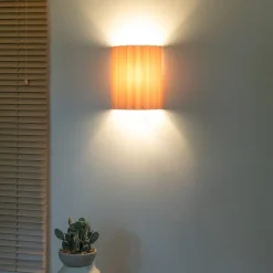 Duolla Væglampe Aria, cappucino, mikrofiber, E27