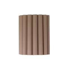 Duolla Væglampe Aria, cappucino, mikrofiber, E27