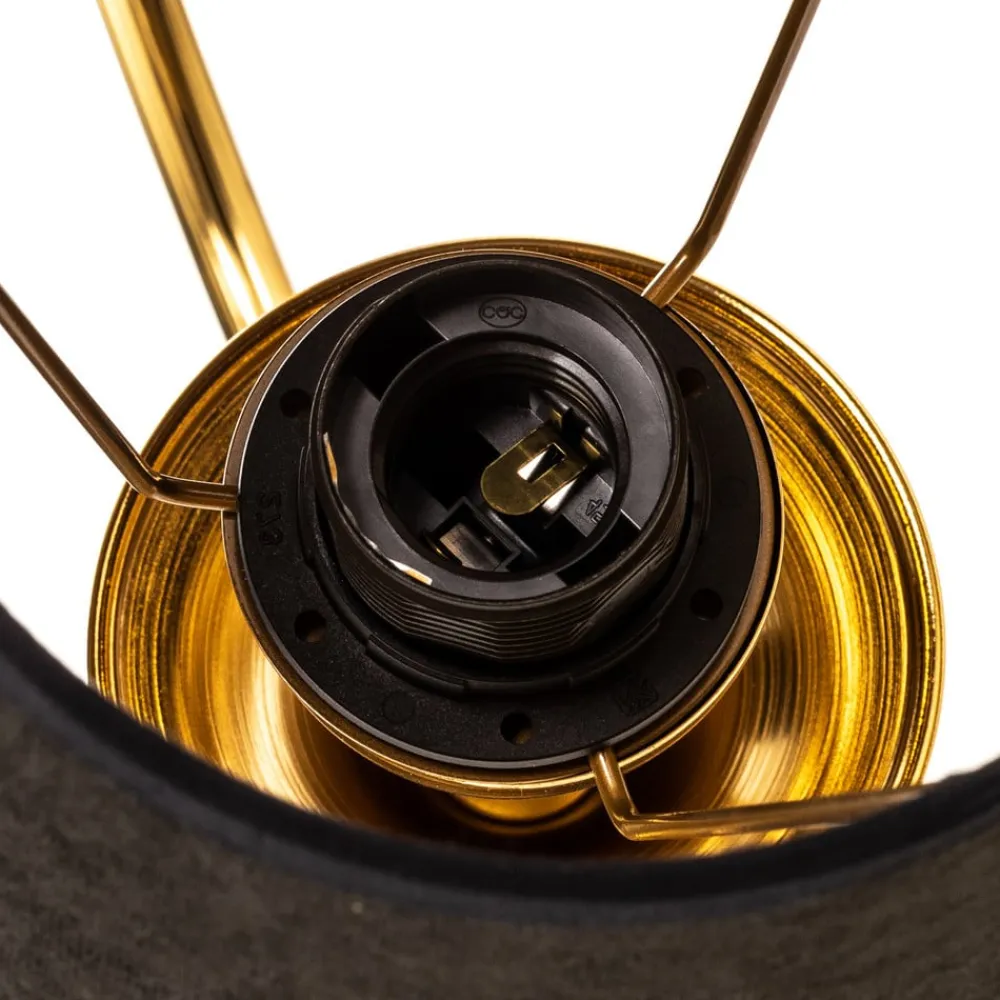 Jupiter Væglamper>Væglampe Baranio med stofskærme, 2 lyskilder