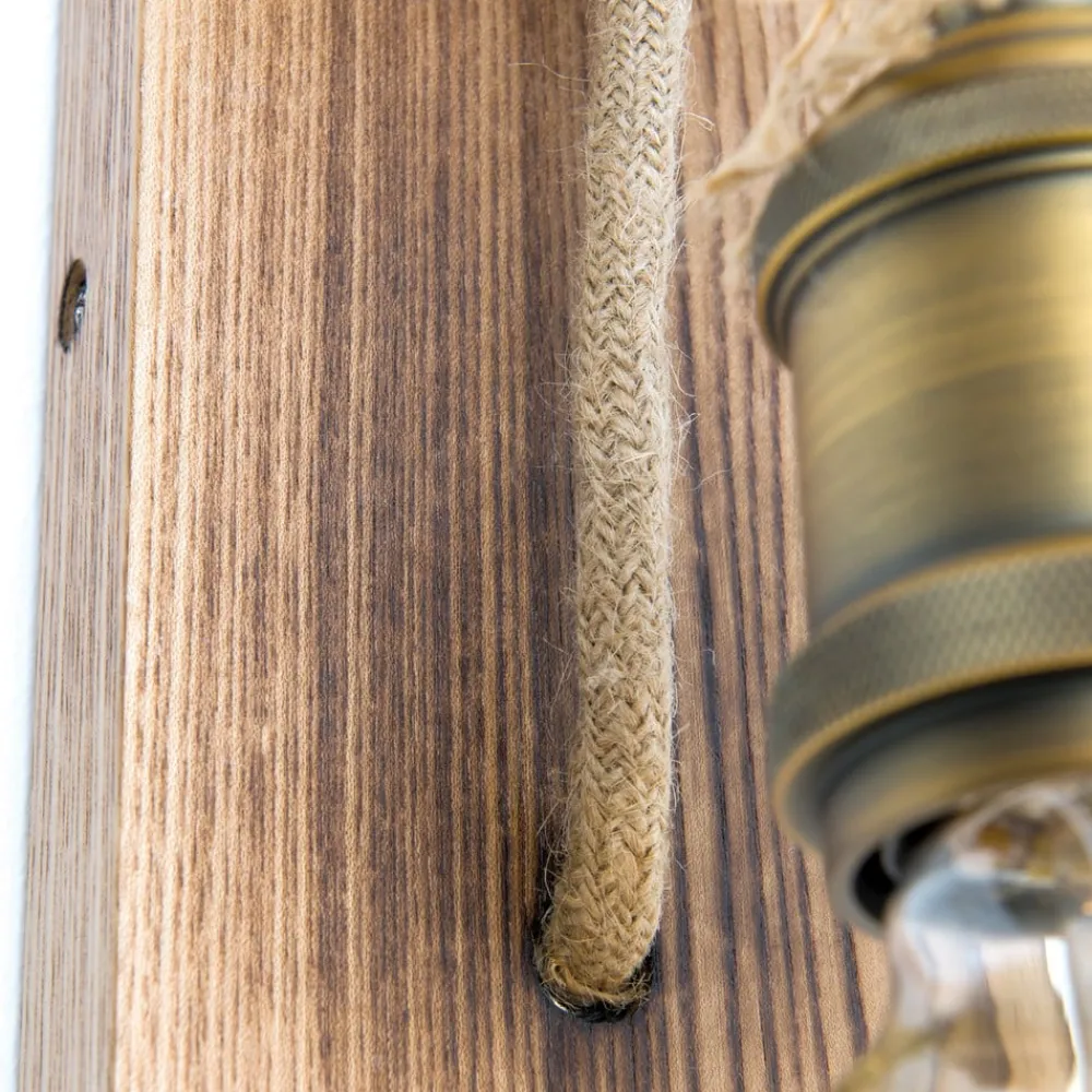 ORION Væglamper>Væglampe Bassena af lyst træ